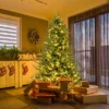 Costway 6/7 FT Pre-Lit Artificial Christmas Tree Hinged 788/1130 Branch Tips & 280/380 LED Lights