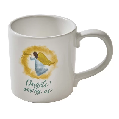 Split P Angels Among Us Spiritual Gold Mug Set Of 4
