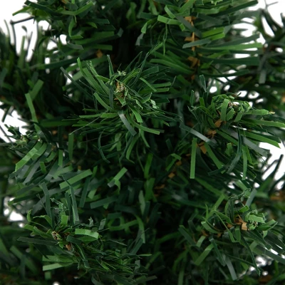 Northlight 1.5 FT Unlit Artificial Christmas Tree Mixed Green Pine In Burlap Base - Image 3