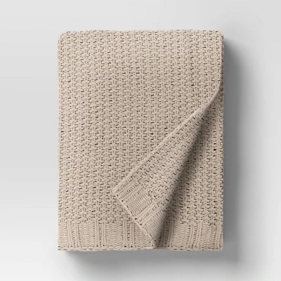 50"x60" Chenille Knit Throw Pillow - Threshold™ - Image 6