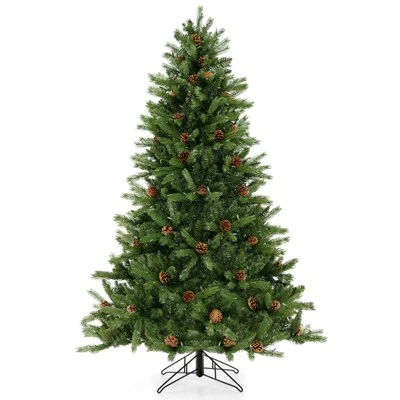 Costway 6 FT Pre-Lit Christmas Tree 3-Minute Quick Shape With Quick Power Connector Timer - Image 9