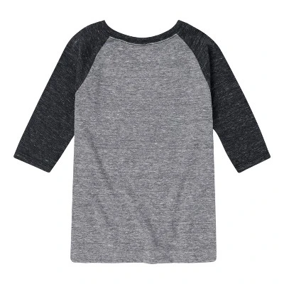 Boys' - Disney - Mickey Skating Christmas Raglan Graphic T-Shirt - Image 2