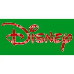 Boy's Disney Festive Christmas Logo T-Shirt