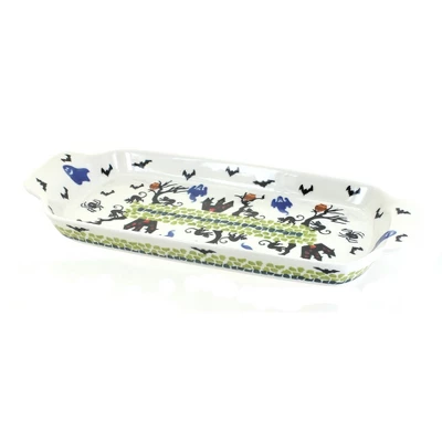 Blue Rose Polish Pottery 1282 Zaklady Bread Tray - Image 9