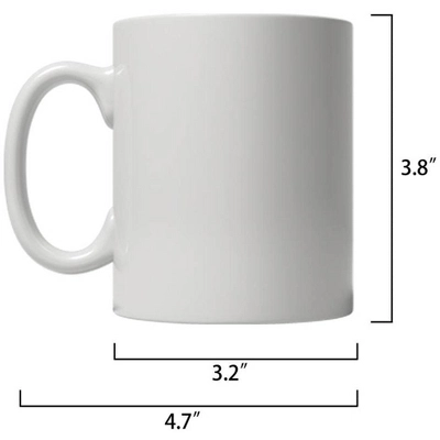 Crazy Dog Christmas Is Magical Mug Funny Santa Claus Fantasy Unicorn Novelty Cup-11oz - Image 2