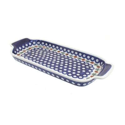 Blue Rose Polish Pottery 1282 Zaklady Bread Tray - Image 10