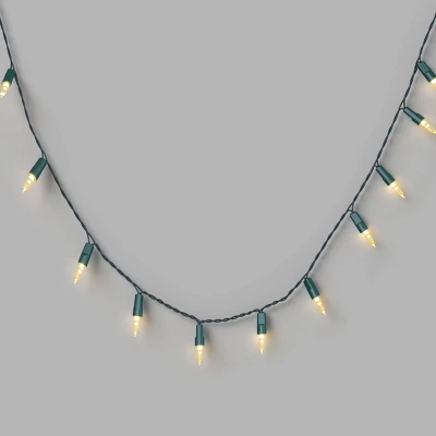 50ct LED Battery Operated Hybrid Miniature String Lights With Green Wire - Wondershop™ - Image 7