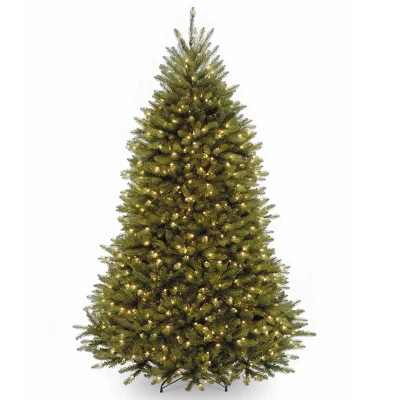 National Tree Company Pre-Lit Full Dunhill Fir Artificial Christmas Tree Clear Lights - Image 8
