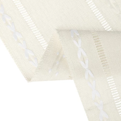 Unique Bargains Dining Party Holiday Tassels Braided Boho Table Runner 1 Pack - Image 3