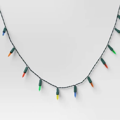 50ct LED Battery Operated Hybrid Miniature String Lights With Green Wire - Wondershop™ - Image 2