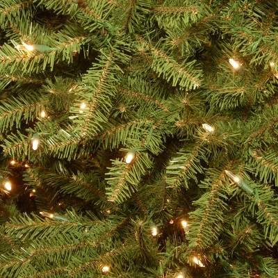 National Tree Company Pre-Lit Full Dunhill Fir Artificial Christmas Tree Clear Lights - Image 5