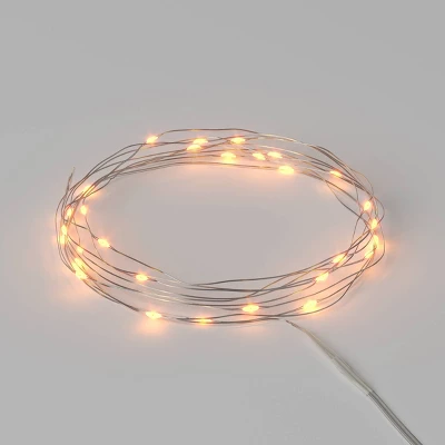 30ct LED Battery Operated Dewdrop Fairy String Lights - Wondershop™ - Image 6