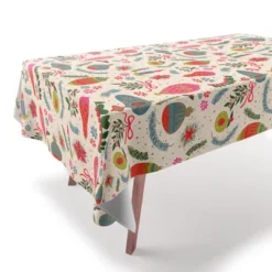 Emanuela Carratoni Christmas Vintage Decorations Tablecloth -Deny Designs