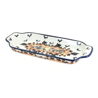 Blue Rose Polish Pottery 1282 Zaklady Bread Tray - Image 7
