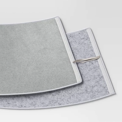 Christmas Roll Up Gray Boucle Tree Collar - Wondershop⢠- Image 3