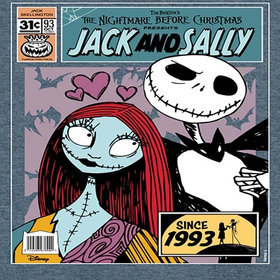 Women's - Disney - The Nightmare Before Christmas Graphic Racerback Tank