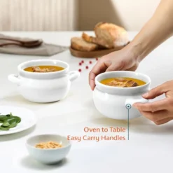 French Onion Soup Crocks, 18 Oz, Set Of 4