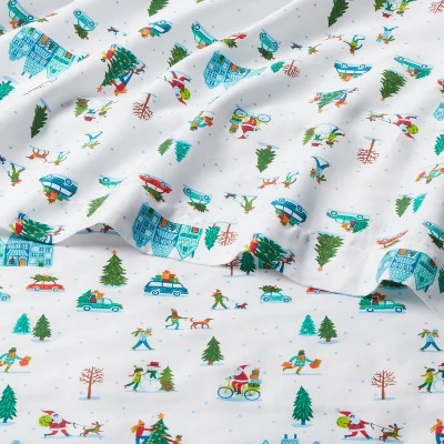 Christmas Cotton Sateen Sheet Set - Wondershop™ - Image 2