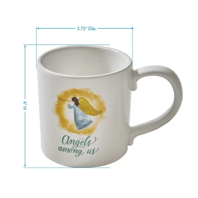 Split P Angels Among Us Spiritual Gold Mug Set Of 4 - Image 3