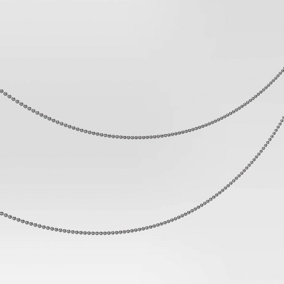 25' Plastic Bead Decorative Christmas Tree Garland - Wondershop™ - Image 4