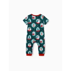 PATPAT Family Christmas Pajamas Matching Sets, Button-Down Pjs Includes Buffalo Plaid Socks Cozy Pajamas For Family