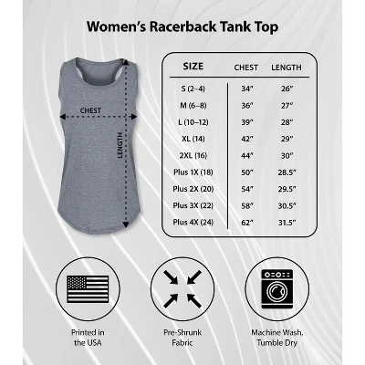 Women's - Disney - The Nightmare Before Christmas Graphic Racerback Tank - Image 4